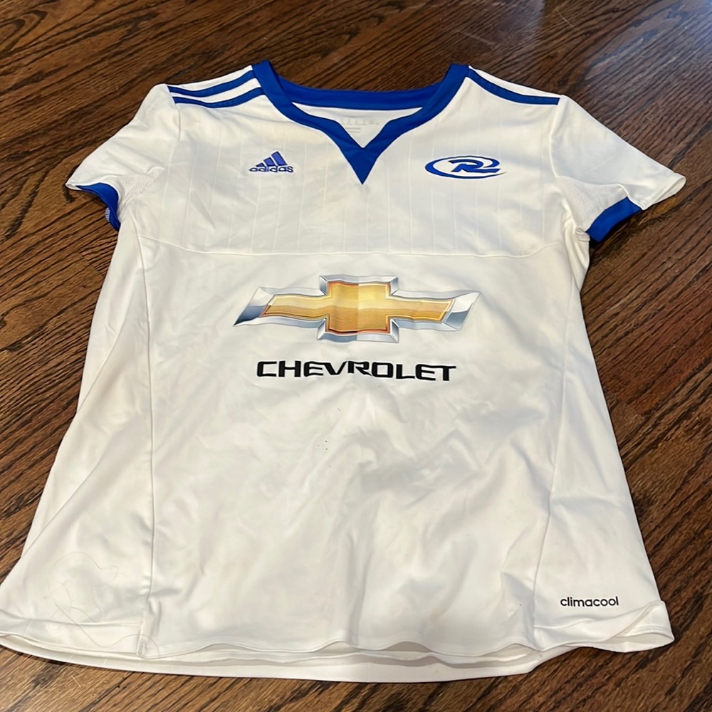 RUSH White ADIDAS Soccer Jersey - WOMENS M